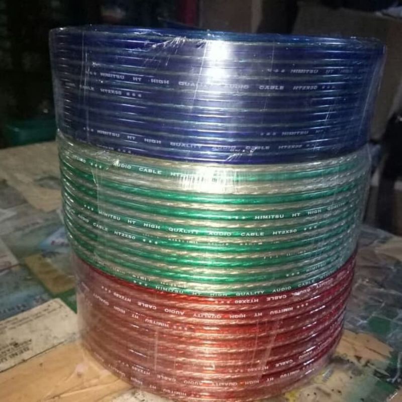 kabel transparan harga per meter ( 2x50)