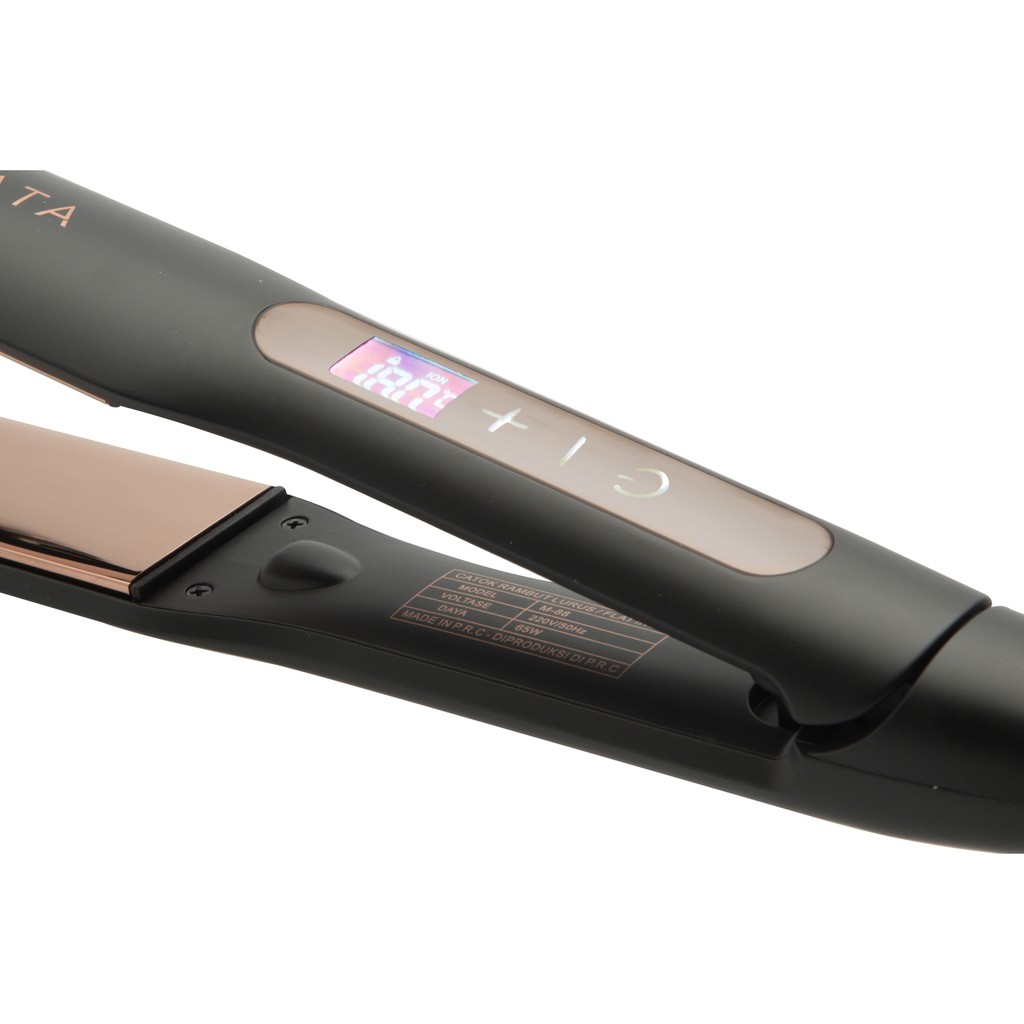 Mikata – M88 Digital Touch Titanium Flat Iron – Black