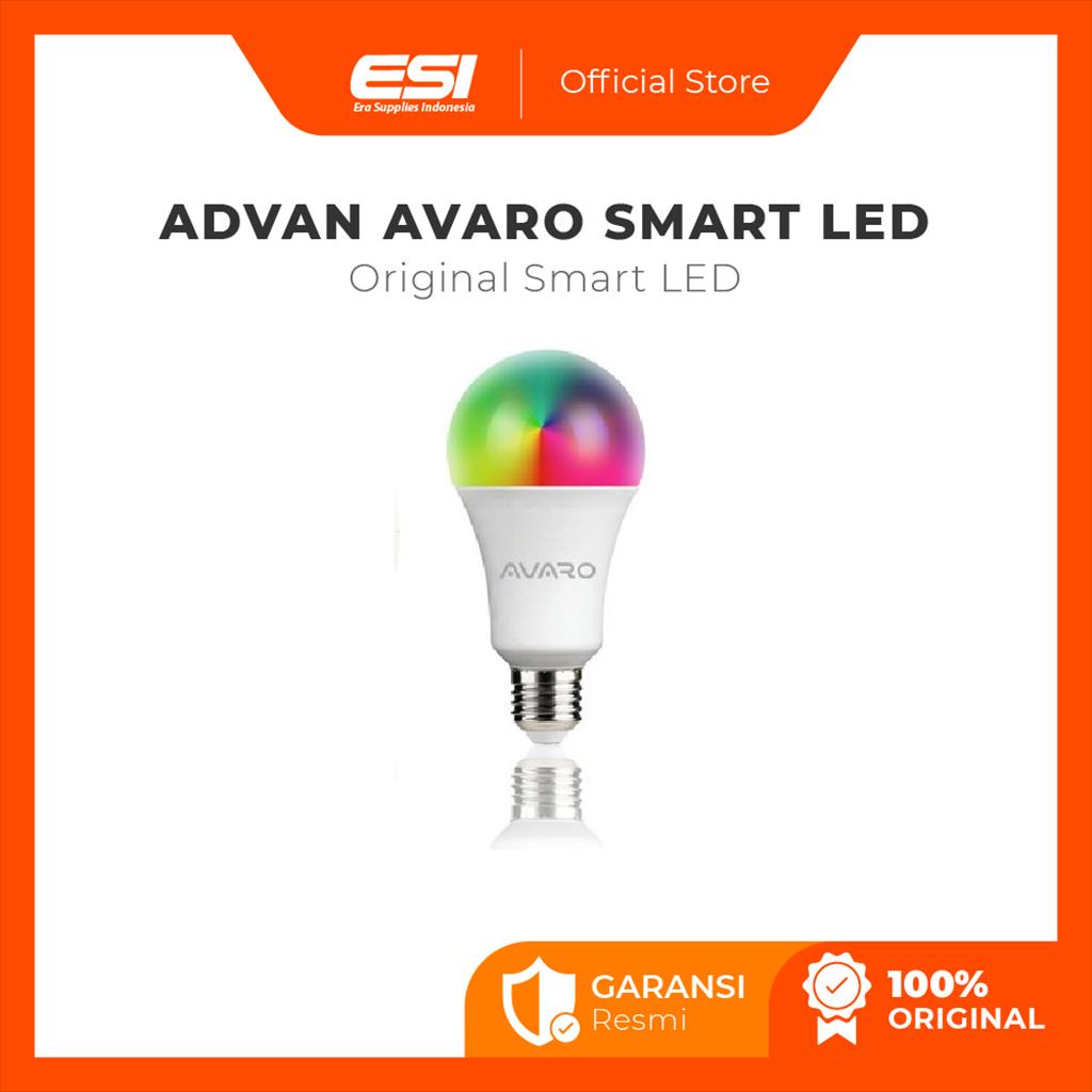 Jual AVARO Wifi Smart LED Bulb 9W RGBWW + Wifi Bohlam Lampu Pintar ...