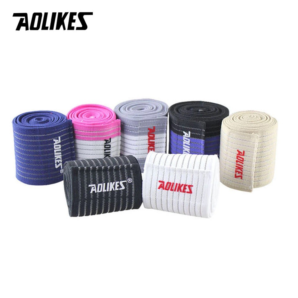 AOLIKES 1540 Wrist Wrap w Hook / Wrist Support / Wristband - Deker Pelindung Pergelangan Tangan