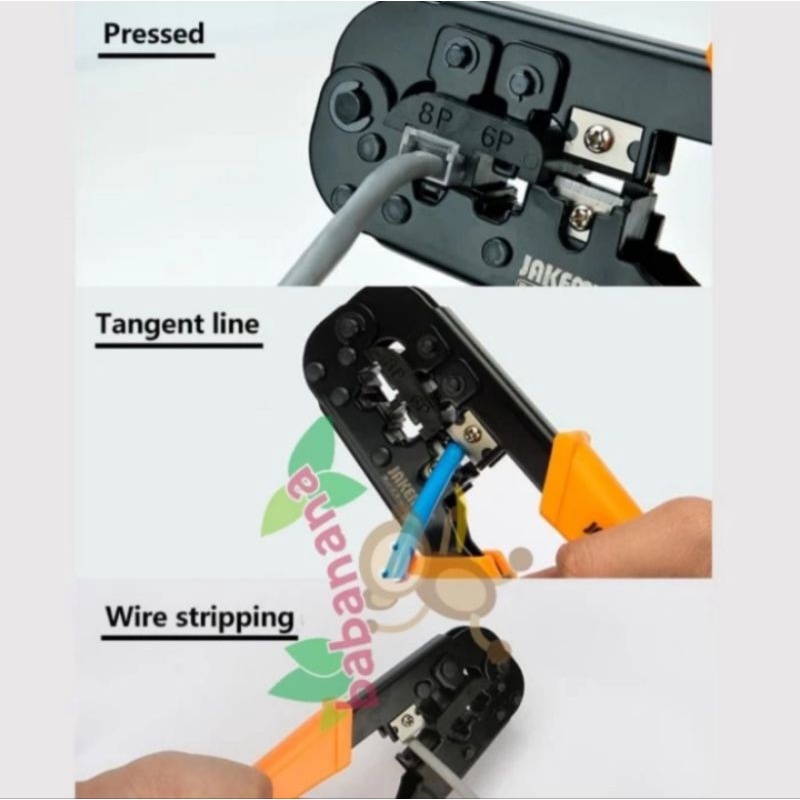 Jakemy crimping tool JM-CT4-1 lan kabel rj45 alat krimping cable tang