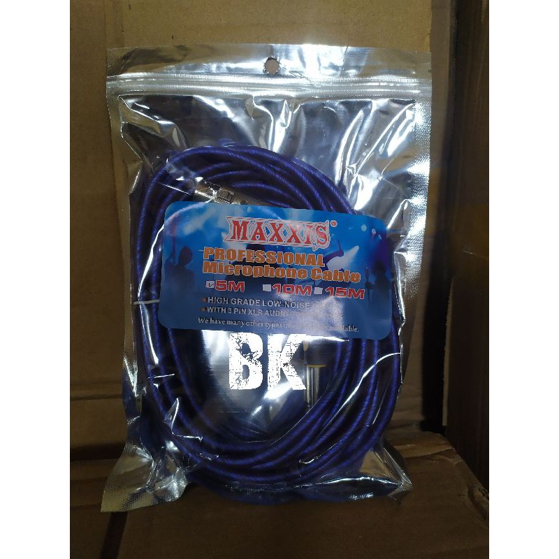 kabel. mik transparan mrek maxxis 5m