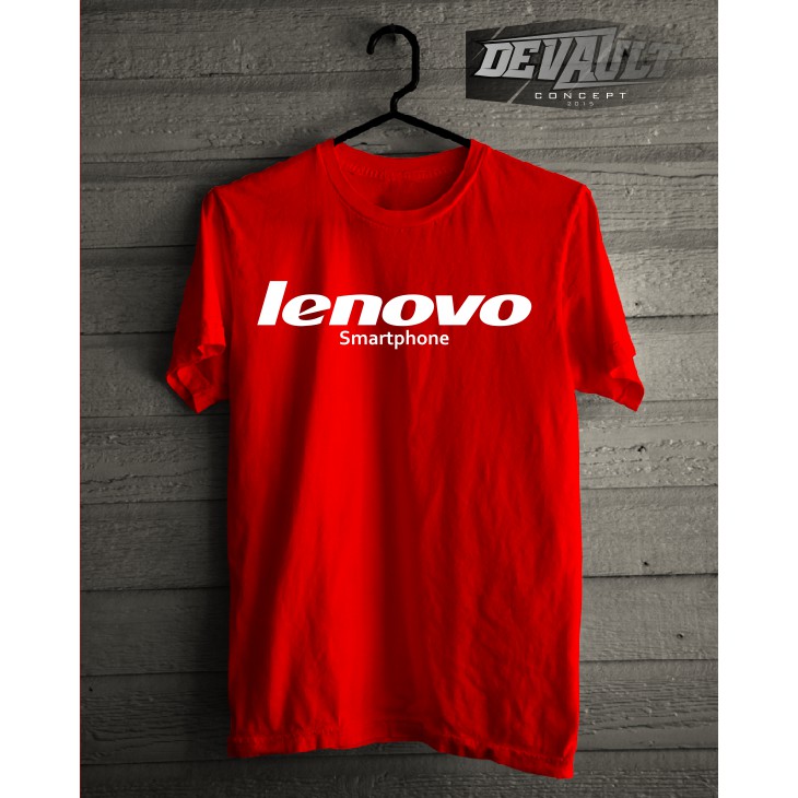 Kaos/T-shirt Gadget Lenovo Smartphone Logo Murah