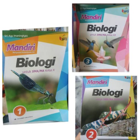 Buku Kerja Mandiri Biologi Sma Ma Kelas X Xi Xii Erlangga Shopee Indonesia