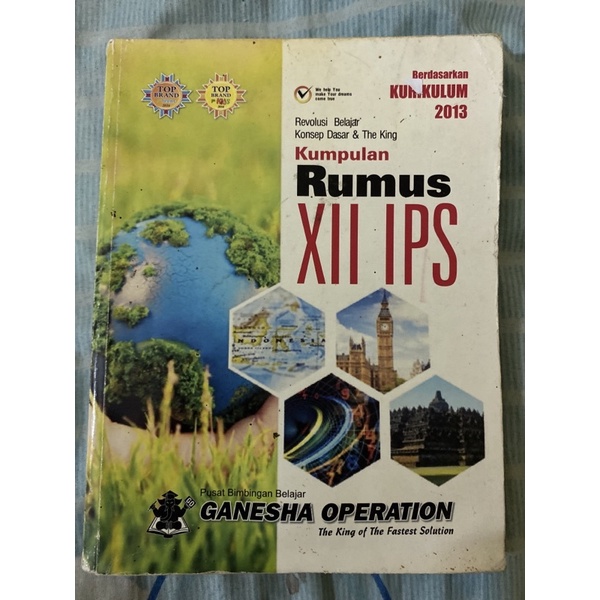 KUMPULAN RUMUS XII IPS KURIKULUM 2013 GANESHA OPERATION GO REVOLUSI BELAJAR KONSEP DASAR AND THE KIN