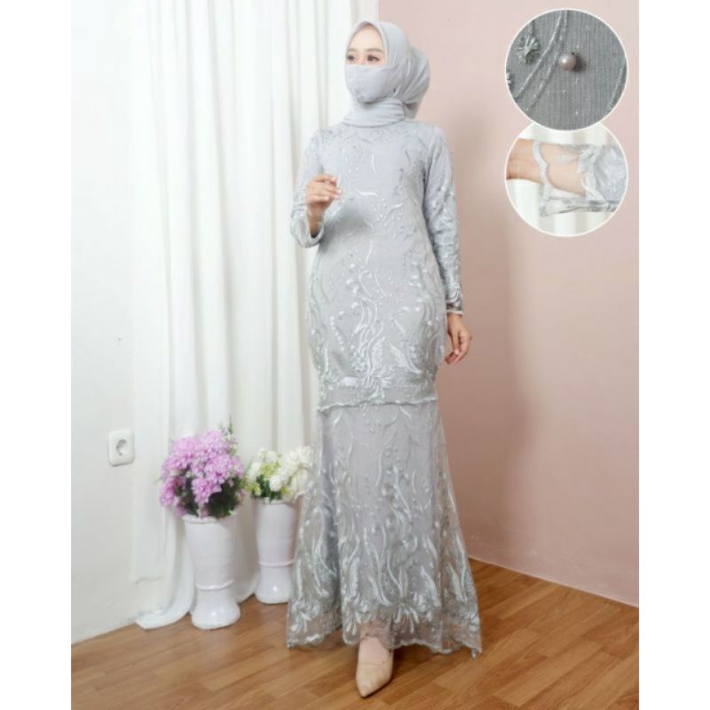 (REALPICT) GAMIS DUYUNG ANDARA // KEBAYA MODERN // GAMIS TERBARU // GAMIS DUYUNG