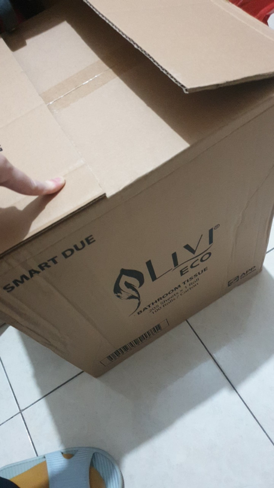 Tissue Gulung / Livi Evo Smartdue Toilet Roll 205s (karton)