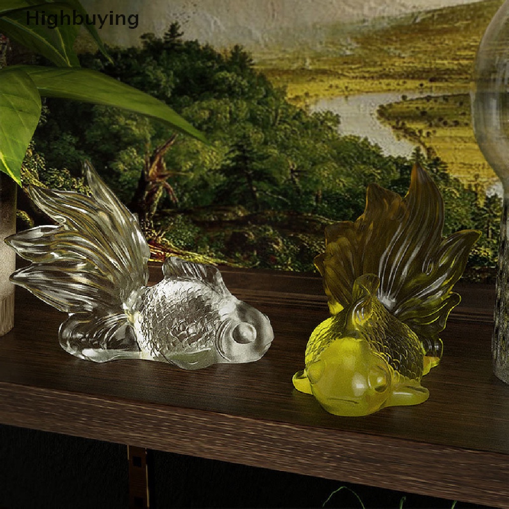 Cetakan Silikon Bentuk Ikan Mas 3D Untuk Dekorasi Meja Glory