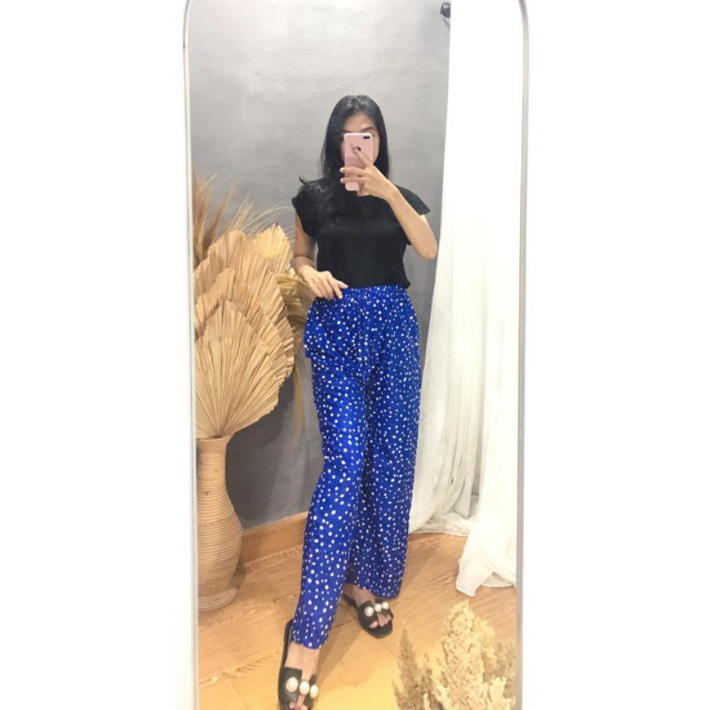 CELANA KULOT PANJANG MOTIF VOLKADOT-5