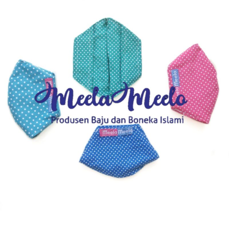 COD Cover Masker Untuk Anak Bahan Kain Motif | Cover Mask Murah