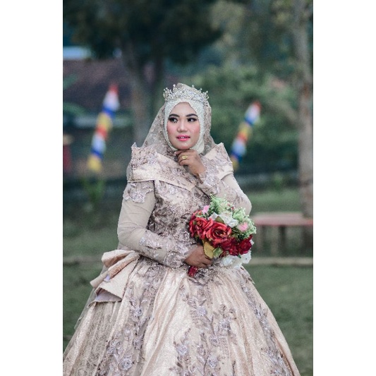 preloved gown pengantin sepasang jas