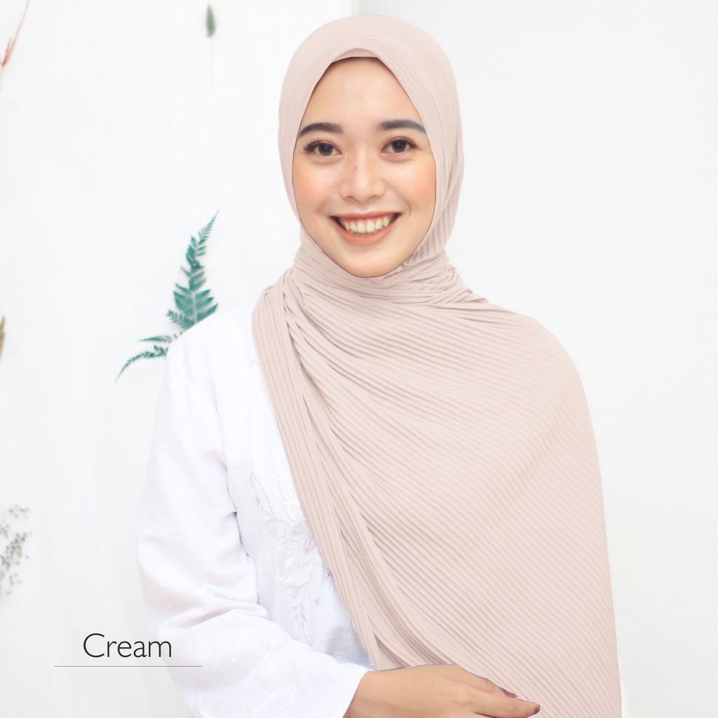 PASMINA PLISKET CERUTTY -  pashmina plisket / pashmina murah / pashmina ceruty