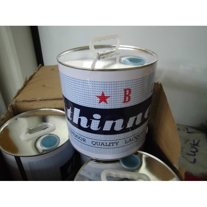 

Thinner B Bintang 4 Ltr / Pengencer Cat Minyak