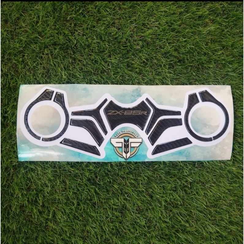 Stiker Resin Timbul Stang Segitiga Ninja ZX25R