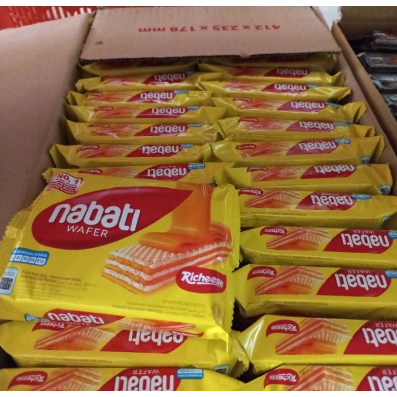 

Recheese Nabati Wafer Keju 46gr