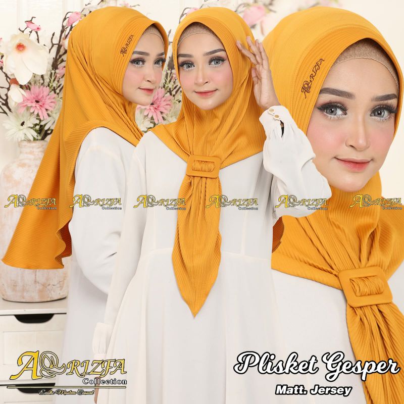 Hijab/Jilbab instan PLISKET GESPER ori ARRIZFA