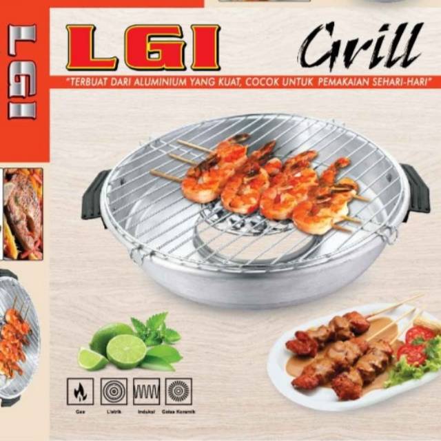 Happy Call/lgi Grill 32cm Panggangan Sosis