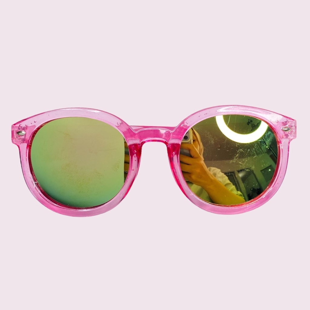 HC Kacamata Anak 6689 Kacamata Hitam Fashion Kaca Mata Hitam High Quality Kids Sunglasses Kaca Mata Murah Import-HC9208 TRANS UNGU