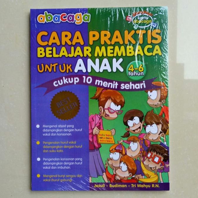 

Buku Anak TK SD Kelas 1 - buku ABACAGA Cara Praktis Belajar Membaca Star Seller Termurah