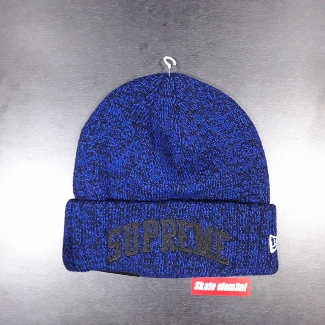 supreme blue beanie