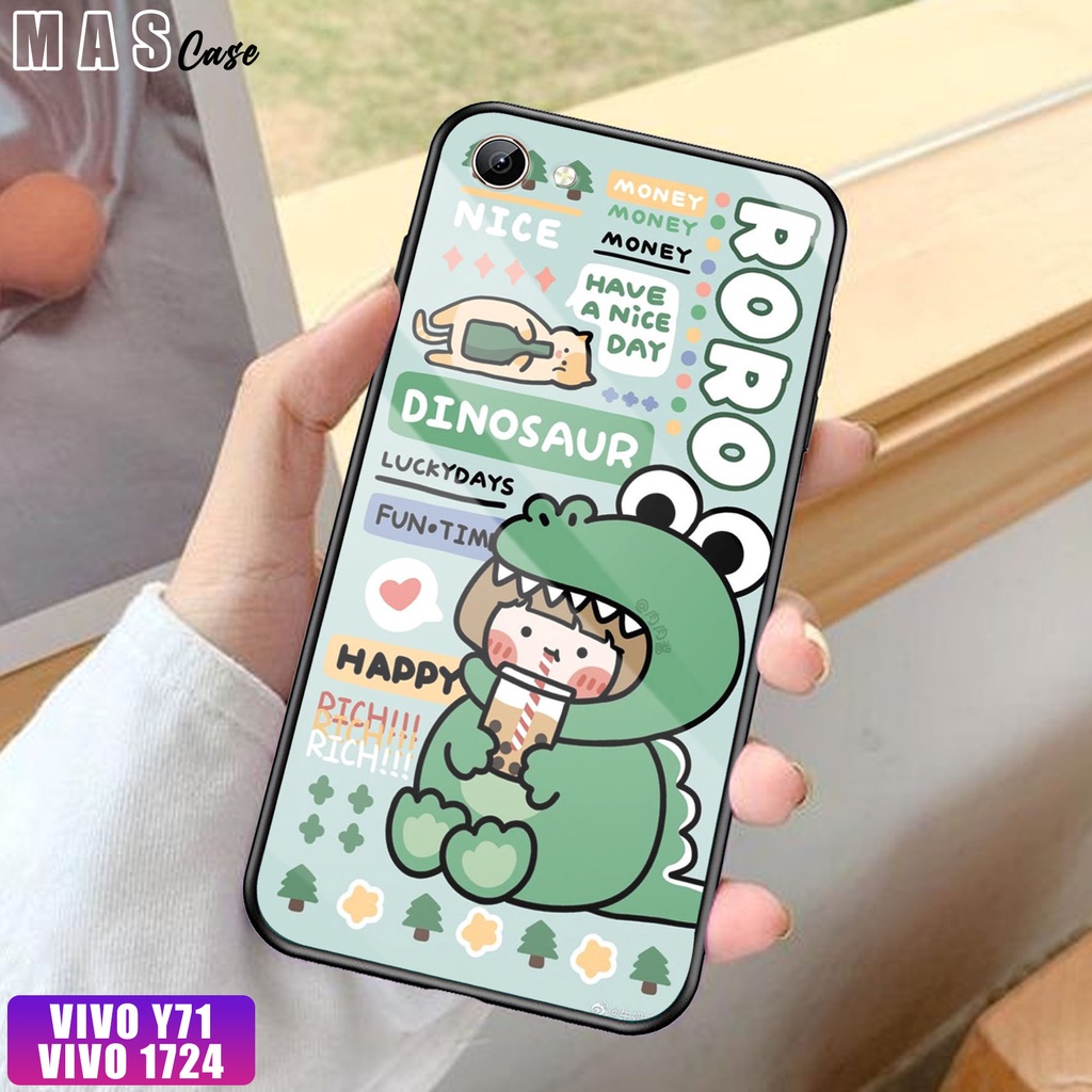 Case VIVO Y71 / VIVO 1724 - Casing VIVO Y71 / VIVO 1724 Terbaru MAS Case [ RJ-01 ] Silikon VIVO Y71 