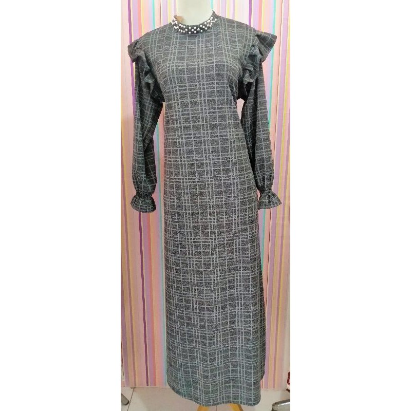 

Indahcollection_Gamis Kotak kotak
