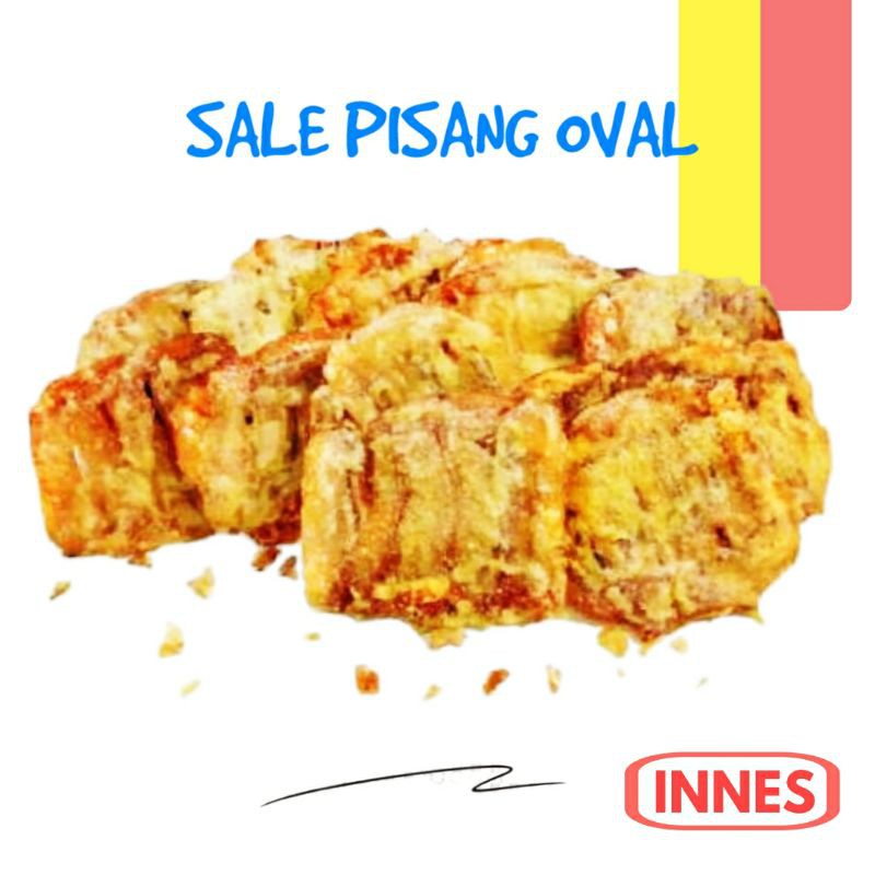 

Keripik Pisang Sale Oval Bulat By Innes / Kripik Saleh Pisang