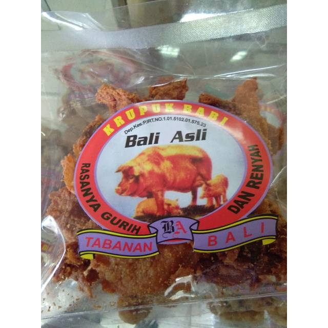 

Gorengan Babi Merah Bali Asli