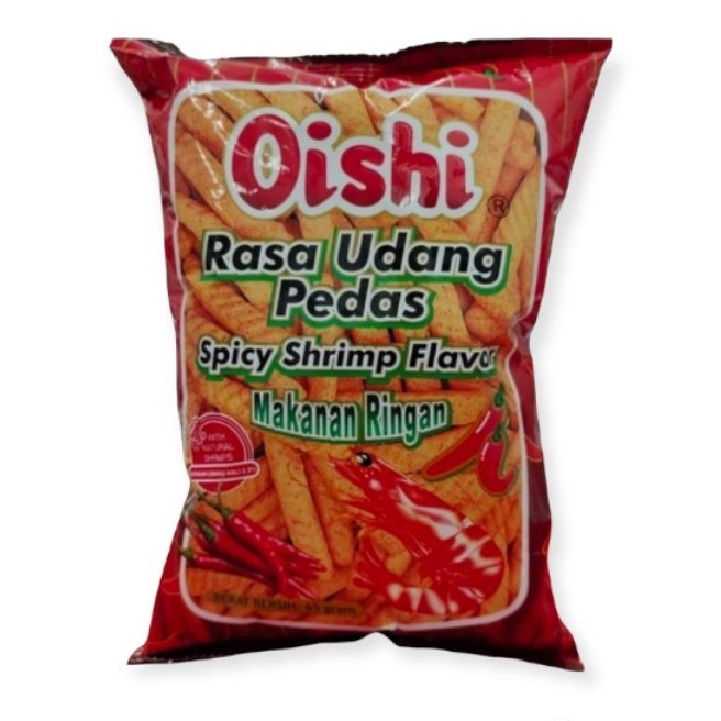 

Oishi Rasa Udang Pedas 60G