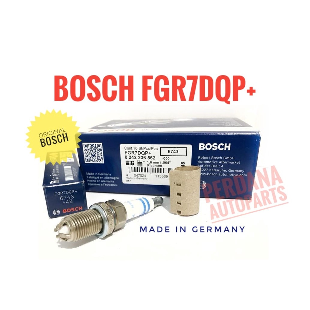 BOSCH Busi Laser Platinum Kaki4 Electroda Cabang 4 untuk BMW 316i (E30/E36/E46), 318i (E36/E46), 320