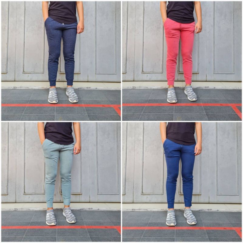 Jogger pria ON/ Jogger pria keren/ jogger pria polos / jogger hitam / jogger pria / celana jogger pr