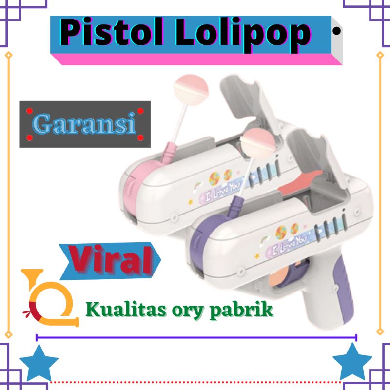 Pistol Lolipop Permen lolipop candy Lolipop tembak lolipop Murah Viral