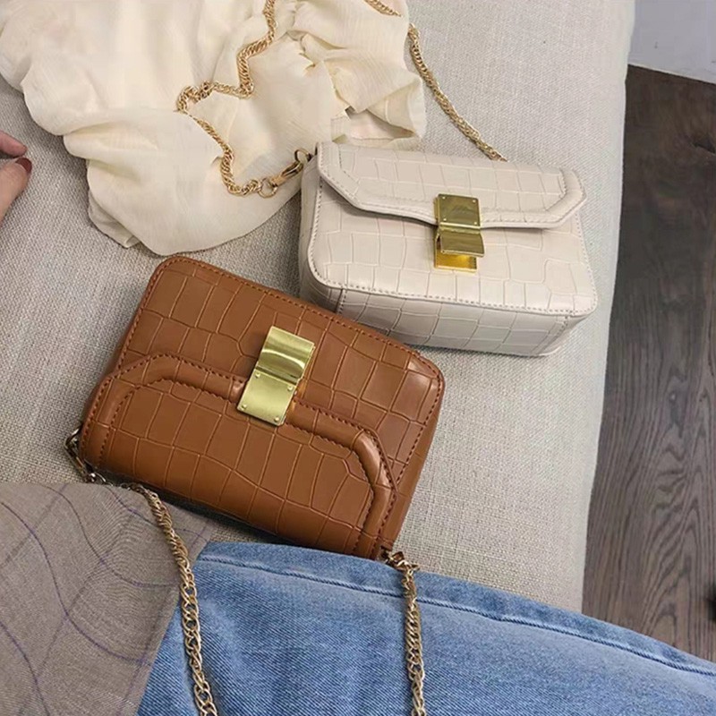 (COD)tas impor wanita selempang batam murah bahan kulit sentetis sling bag cewek promo