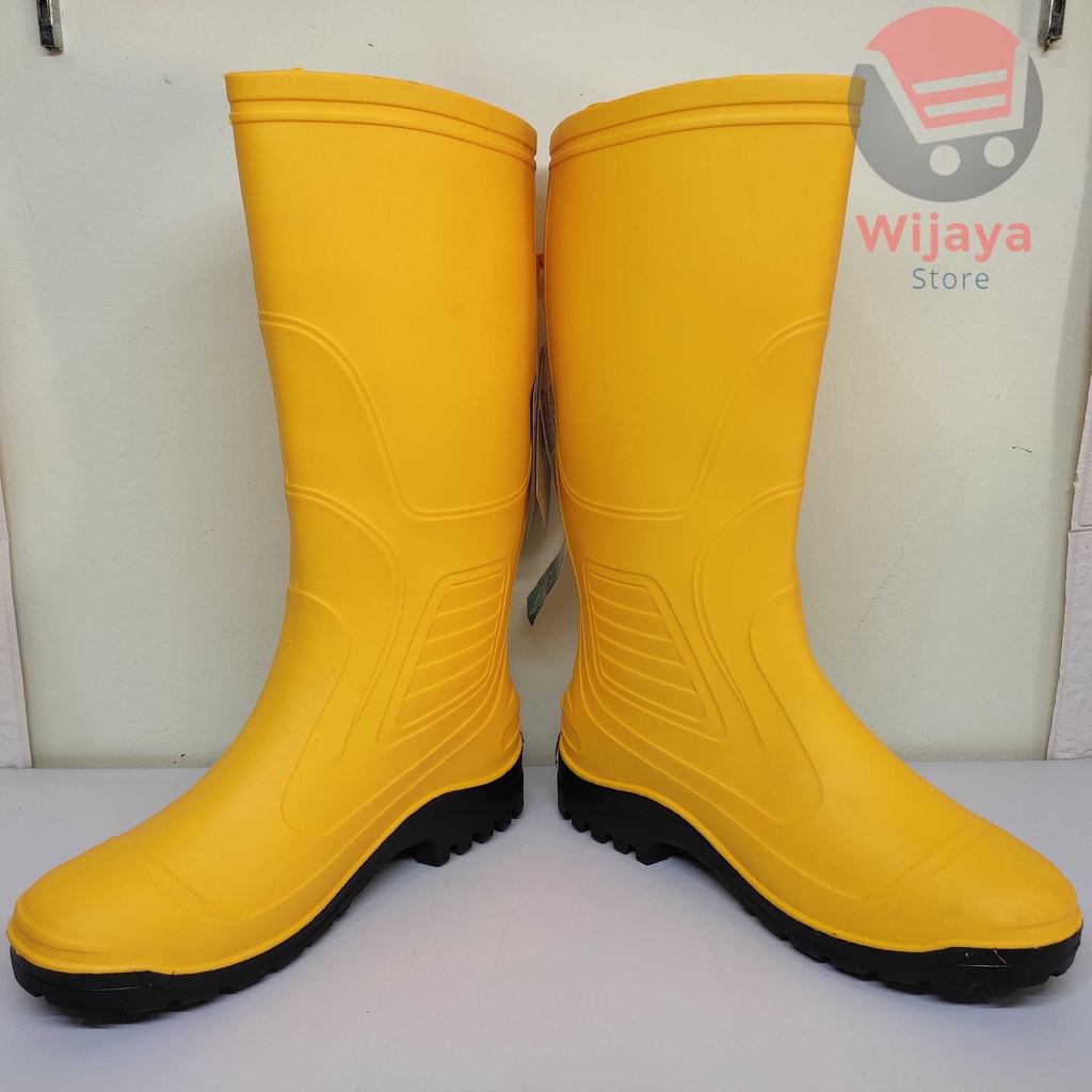 NE Boots Sepatu Boot New Era Kuning APD Konstruksi Proyek dan Perkebunan