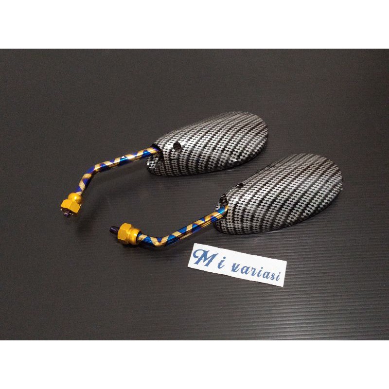 Spion satria fu carbon tangkai blue xxx pendek drat 12