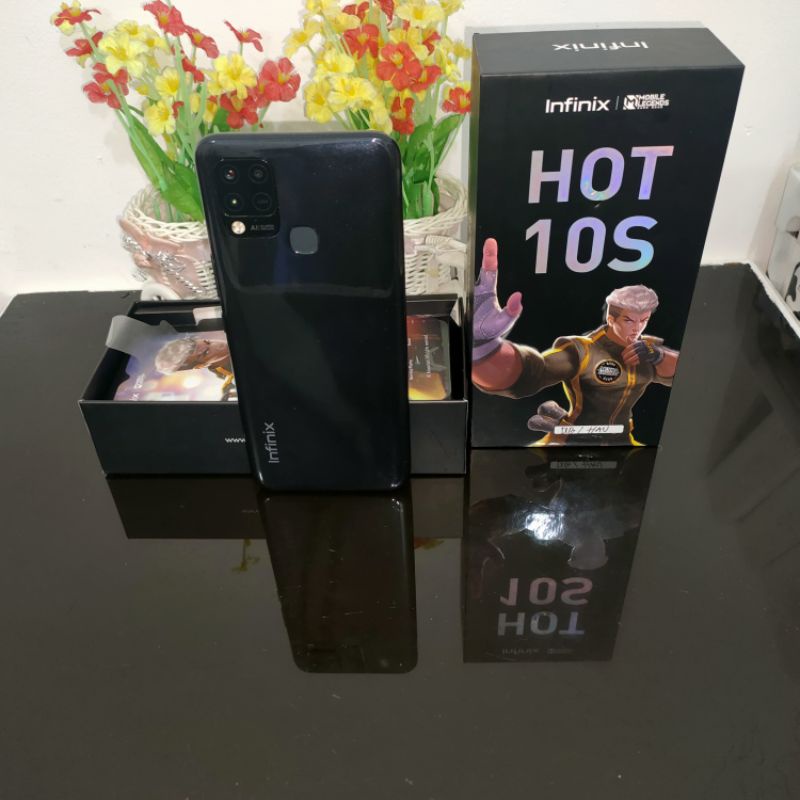 infinix hot 10s 6/128 , 4/128 & 4/64 second