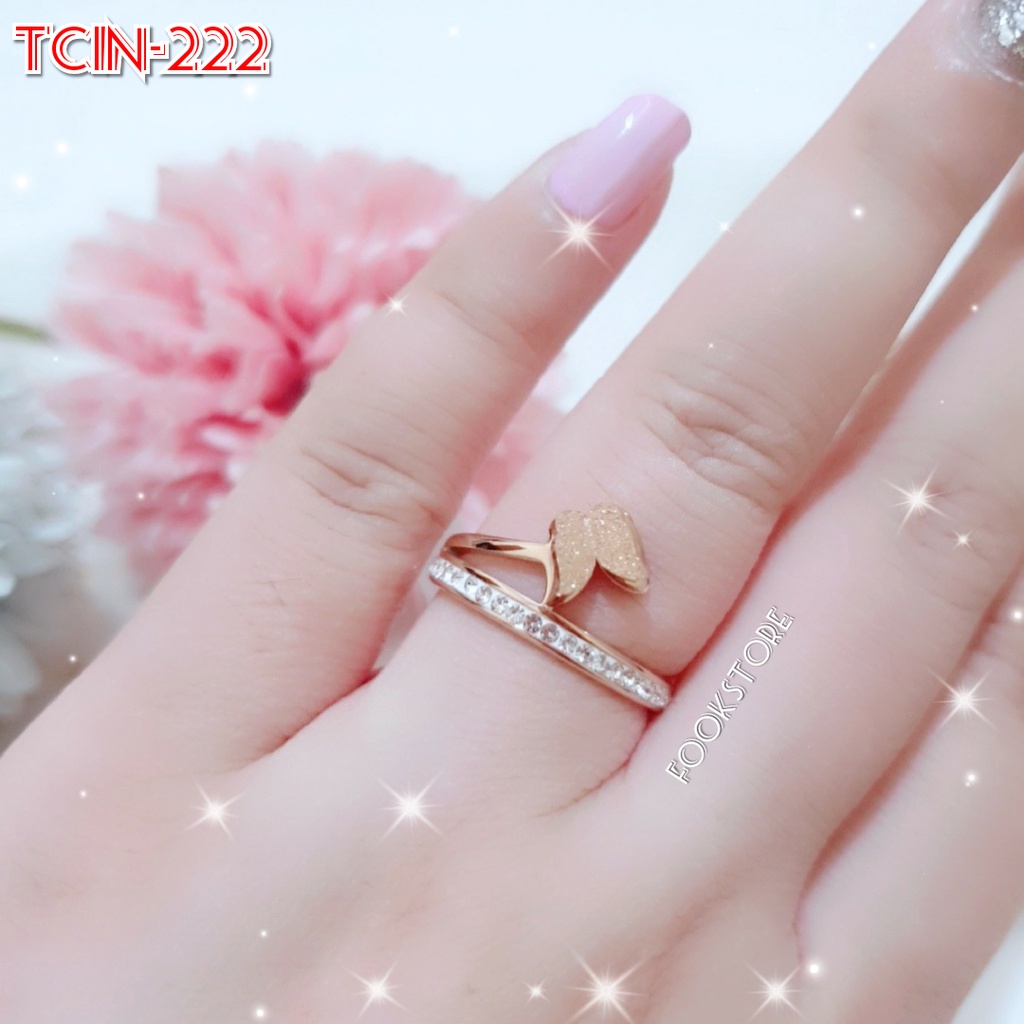 100% CINCIN WANITA TITANIUM / ANTI KARAT/TERBARU