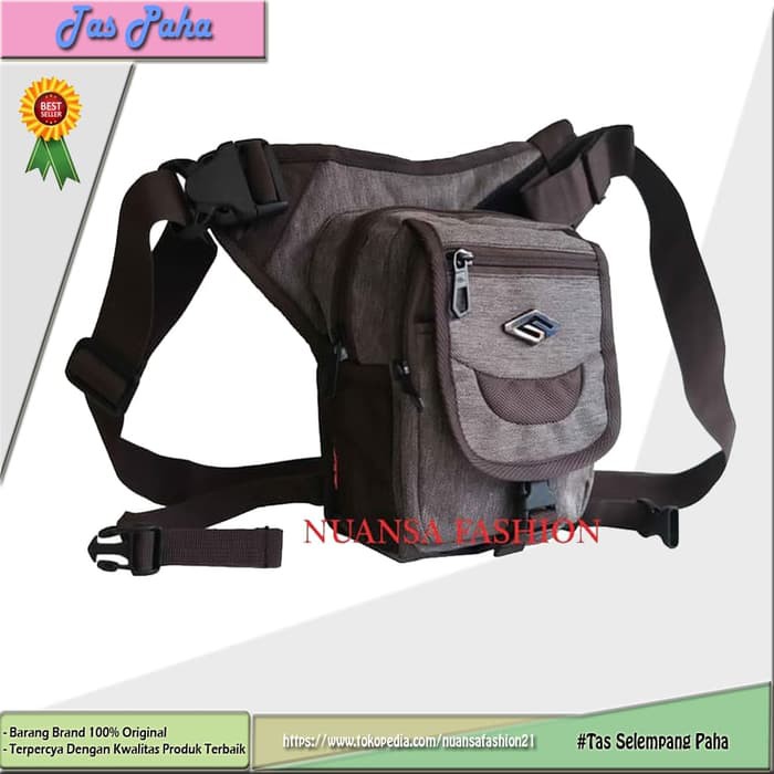 Tas Selempang dan paha BLASTED 4211 Original Produk - Cokelat Tua