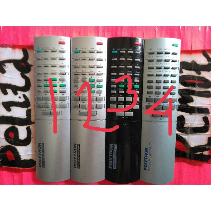 remote polytron Bigband compo hi-fi original terlengkap
