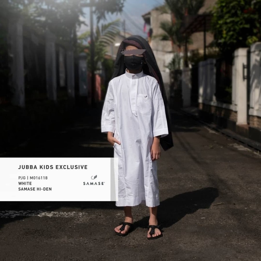 JUBAH KIDS EXCLUSIVE SAMASE PANJANG M016