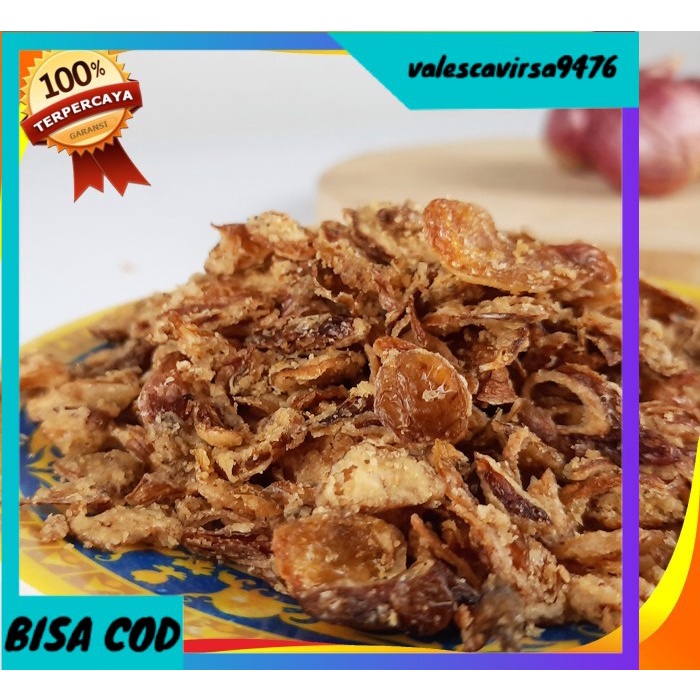 

⭐BISA COD⭐ Bawang Goreng 1 KG brebes C RENYAH - Bawang Brebes, Grade C