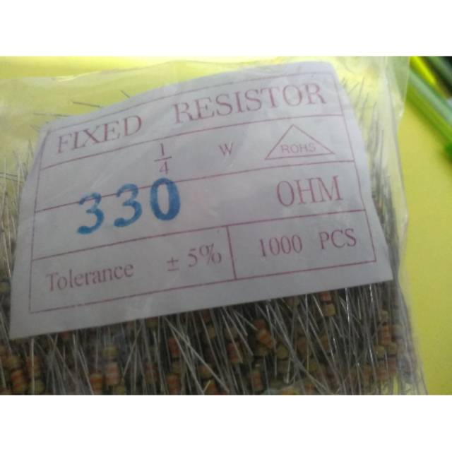 Resistor 0.24 harga perpack isi 1000 bisa reques nilai