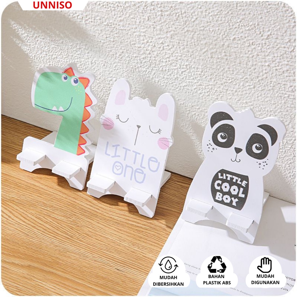 UNNISO - Stand Holder Dudukan Hp Tablet Motif Kartun  DH2