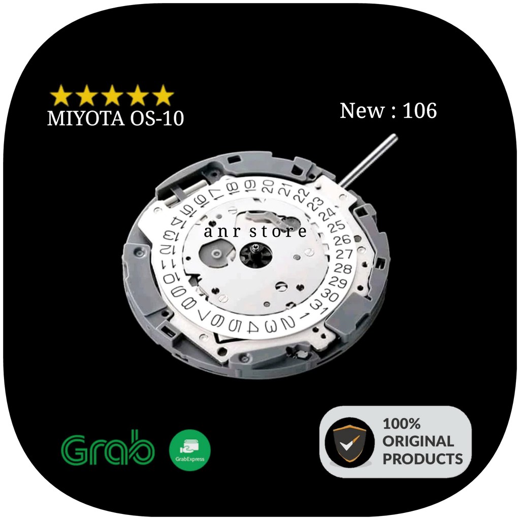 Mesin Jam Tangan Miyota OS-10 OS10 OS 10 Original