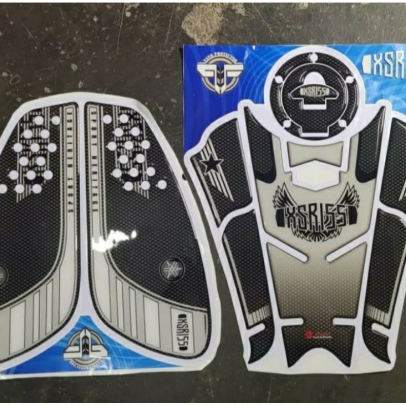 Stiker Sticker Resin Timbul Tankpad Tank Protector Yamaha XSR 155