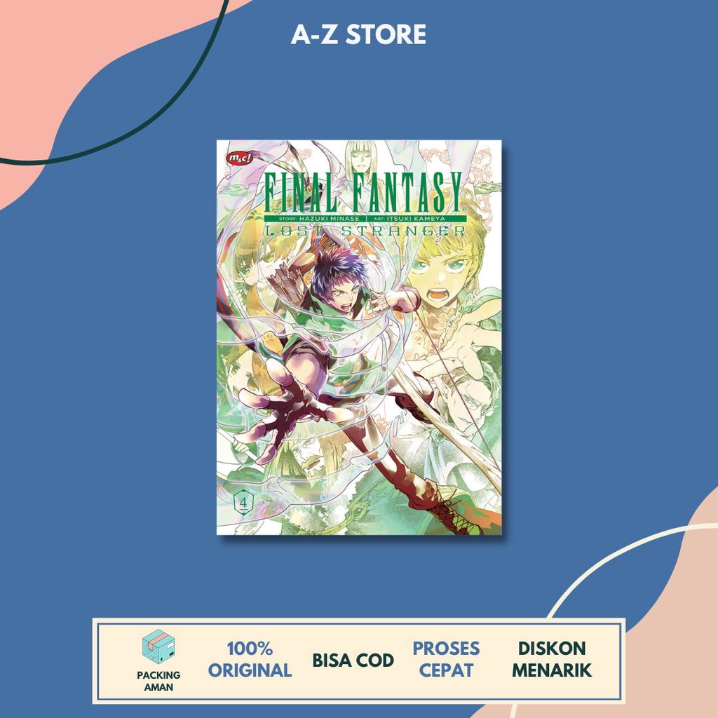 Jual Az Light Novel Final Fantasy Lost Stranger Vol 04 Shopee Indonesia