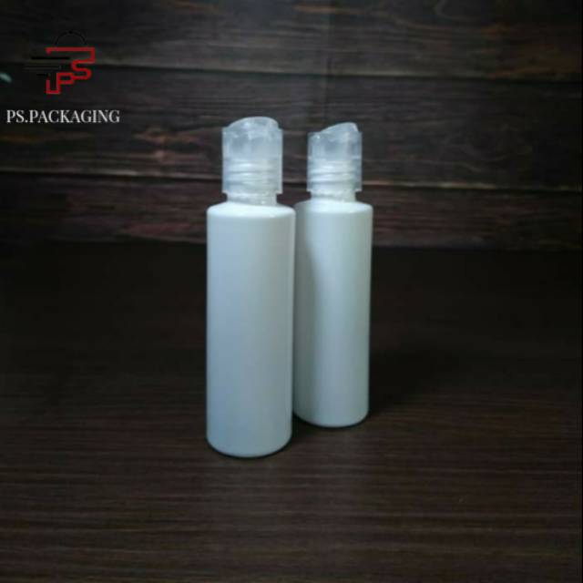 BOTOL DISCTOP 60 ML RF / BOTOL PRESTOP 60 ML RF PUTIH TUTUP NATURAL