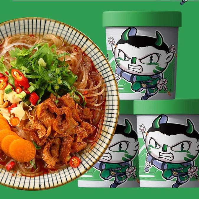 

『Promo Hari Ini』 [3 VARIAN] Mala Baodu Shi Zu Ren, Spicy Beef Tripe Belly Instant Cup Noodles 食族人 麻辣爆肚粉 (150gr) 