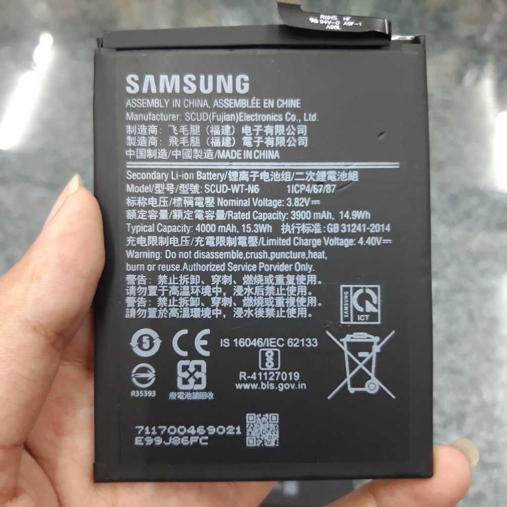 Battery Baterai Samsung A10S A20S Kualitas Ori