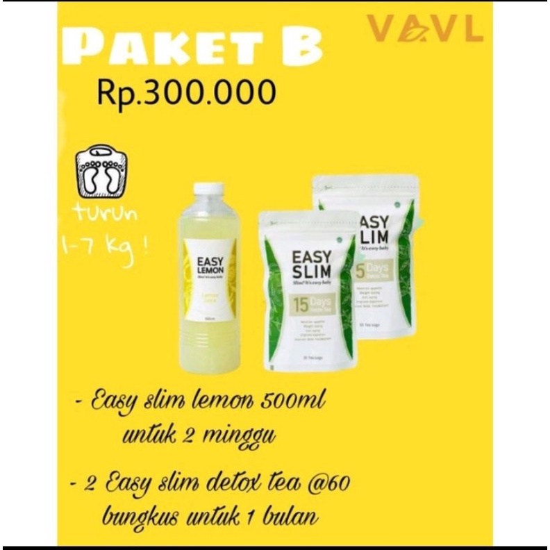 

PAKET B LEMON 1 TEH 2